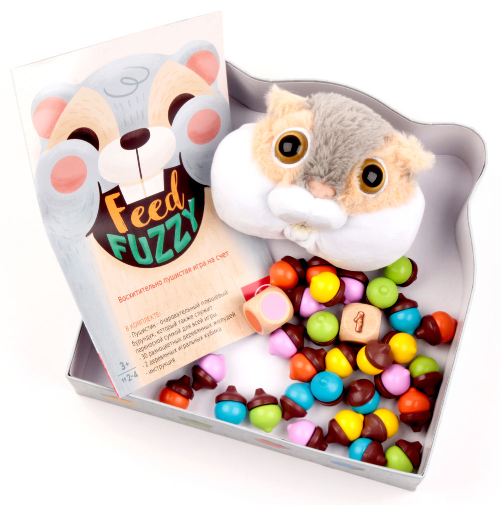 Feed Fuzzy. Накорми пушистика! Tree Toys : купить настольную игру Feed  Fuzzy. Накорми пушистика! в интернет-магазине — OZ.by