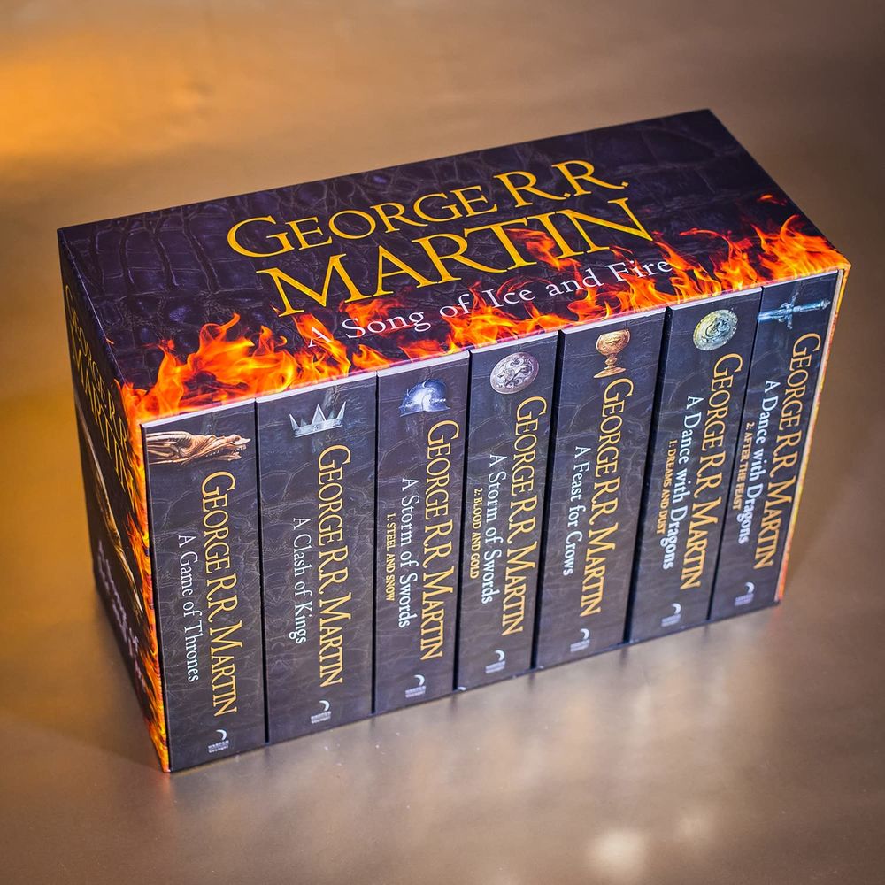 A Song of Ice and Fire. Комплект из 7 книг : купить в интернет-магазине —  OZ.by