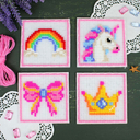 Набор для вышивания на пластиковой канве 