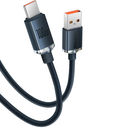 Кабель Baseus Crystal Shine Series Fast Charging 100W USB - Type-C (2 м; чёрный) — фото, картинка — 1