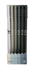 Набор гелевых ручек чёрных 