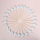 Набор шпажек деревянных 