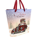 Пакет бумажный подарочный 