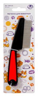 Расческа для ухода за шерстью (18х4,5 см) — фото, картинка — 2