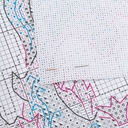 Набор для вышивания на пластиковой канве 