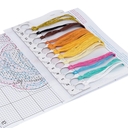 Набор для вышивания на пластиковой канве 