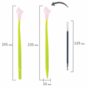 Ручка шариковая синяя 