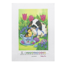 Канва с рисунком для вышивания бисером 