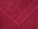 Полотенце махровое (50x100 см; рубин) — фото, картинка — 3