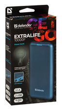 Портативное зарядное устройство Defender ExtraLife 10000F — фото, картинка — 5