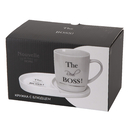 Кружка с блюдцем 