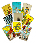 Классическое Таро Артура Уэйта (78 карт, 2 пустые, инструкция в коробке) — фото, картинка — 3