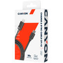 Кабель Canyon Lightning - USB-C (арт. CNE-CFI12B) — фото, картинка — 1