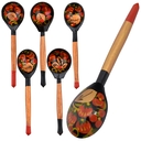 Ложка чайная деревянная (140х35 мм) — фото, картинка — 1