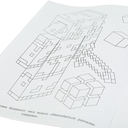 Багряный лес. По мотивам Майнкрафт. Раскраска — фото, картинка — 1