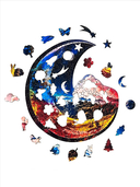 Деревянный пазл 