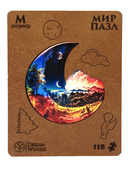 Деревянный пазл 