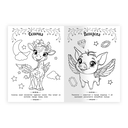 Воздушный город. Волшебная раскраска — фото, картинка — 1