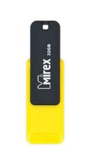 USB Flash Mirex Color Blade City 32GB (черно-желтый) — фото, картинка — 1