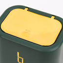 Ёмкость для мусора настольная (тёмно-зелёный) — фото, картинка — 2