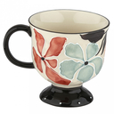 Кружка ''Пробуждение'' (кремовый-черный) — фото, картинка — 4