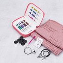 Набор съемных укороченных спиц для вязания 