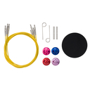 Набор съемных спиц для вязания (10 см; 13 размеров; медный) — фото, картинка — 2