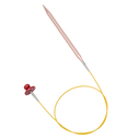 Набор съемных спиц для вязания (10 см; 13 размеров; медный) — фото, картинка — 3