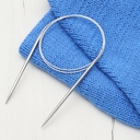 Спицы круговые для вязания (металл; 4,5 мм; 100 см) — фото, картинка — 4