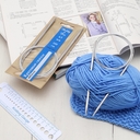 Спицы круговые для вязания (металл; 4,5 мм; 100 см) — фото, картинка — 5