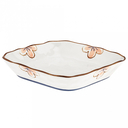 Тарелка глубокая фарфоровая 