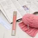 Спицы носочные для вязания (металл; 2,5 мм; 20 см) — фото, картинка — 5