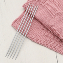 Спицы носочные для вязания (металл; 3 мм; 20 см) — фото, картинка — 5