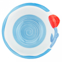 Салатник фарфоровый 