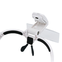 Лупа налобная с подсветкой 