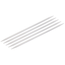 Набор носочных спиц для вязания (металл; 20 см; 15 шт.) — фото, картинка — 1