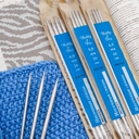 Набор носочных спиц для вязания (металл; 20 см; 15 шт.) — фото, картинка — 4