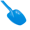 Лопатка для игры в песочнице (48 см; ярко-голубая) — фото, картинка — 2
