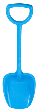 Лопатка для игры в песочнице (48 см; ярко-голубая) — фото, картинка — 4