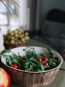 Тарелка глубокая фарфоровая 