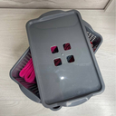 Корзина с крышкой 