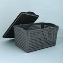 Корзина с крышкой 