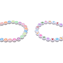 Бусины пластиковые 