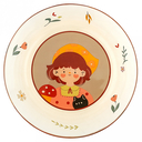 Тарелка глубокая стеклянная 