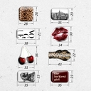 Набор 3D наклеек 