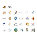 Набор виниловых наклеек 