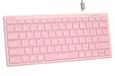 Клавиатура A4Tech Fstyler FBX51C (розовая) — фото, картинка — 1
