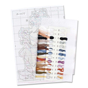 Набор для вышивания на пластиковой канве 