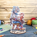 Набор для вышивания на пластиковой канве 