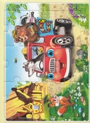 Машинки. Книжка-пазл — фото, картинка — 2